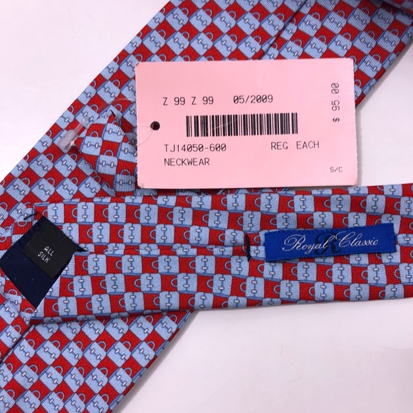 Royal Classic Silk Tie, NWT - Picture 2 of 4
